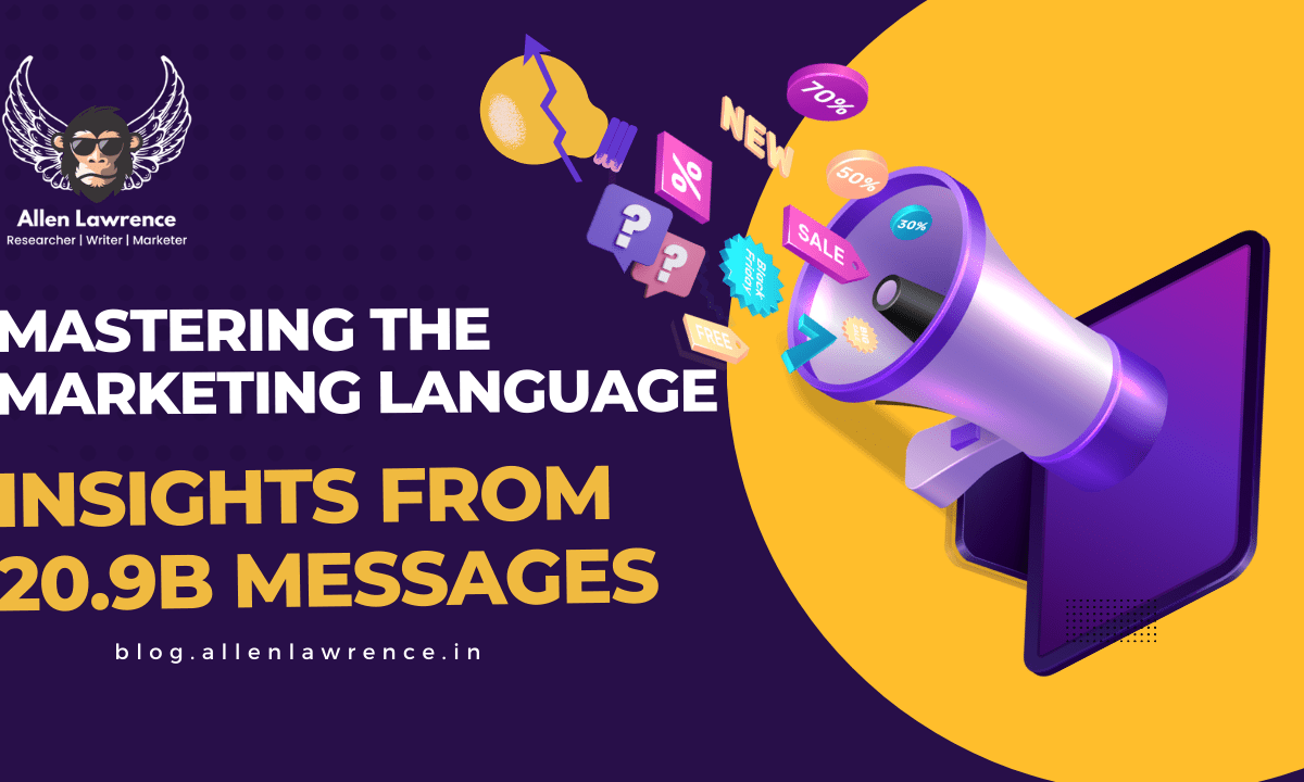 Mastering the Marketing Language: Insights from 20.9B Messages